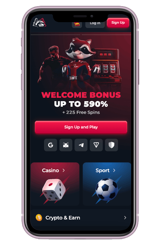 BetFury mobile app welcome bonus: up to 590% plus 225 free spins